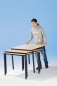 Preview: ST88-V1 | Stapelbarer Tisch, Vollkernplatte - Höhe 58 cm