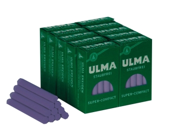 ULMA-Super-C.-Kreide, staubfrei, blauviolett