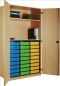 Preview: Materialschrank   BxHxT 95 x 190 x 50 cm