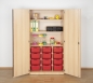 Preview: ErgoTray Klassenraumschrank, 12 Boxen, BHT 104,5x190x50cm