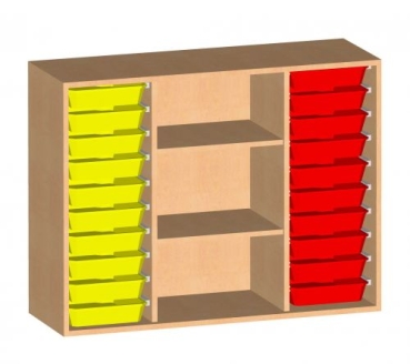 120R 20ES A | Halbschrank offen, ohne Türen