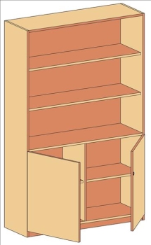 Schrank   BxHxT 120 x 190 x 50 cm