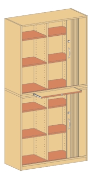 Schrank (4,5 OH)   BxHxT 95 x 190 x 40 cm