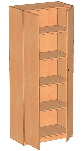 Schrank mit 2 Türen