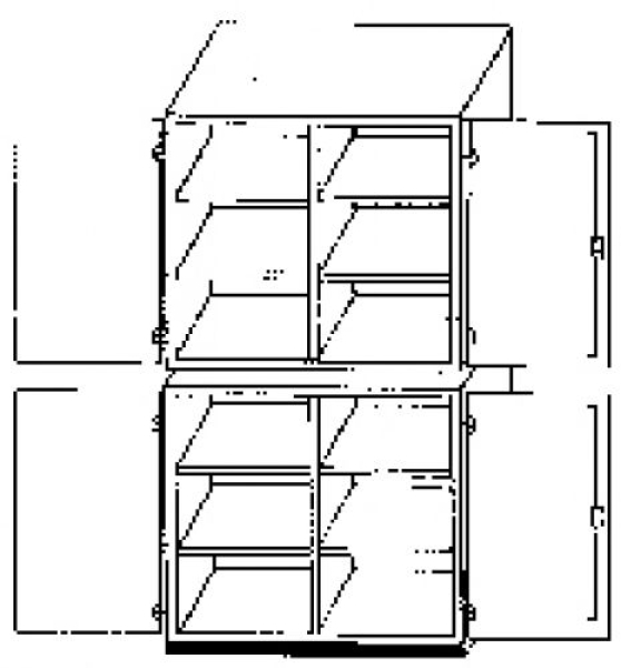 120T 50AM | Aufsatzschrank (A)