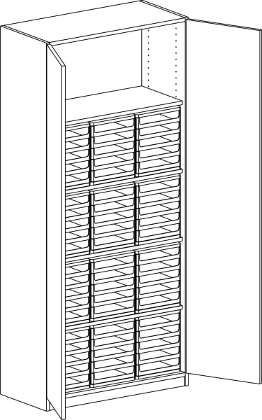 Formularschrank   BxHxT 90 x 190 x 40 cm