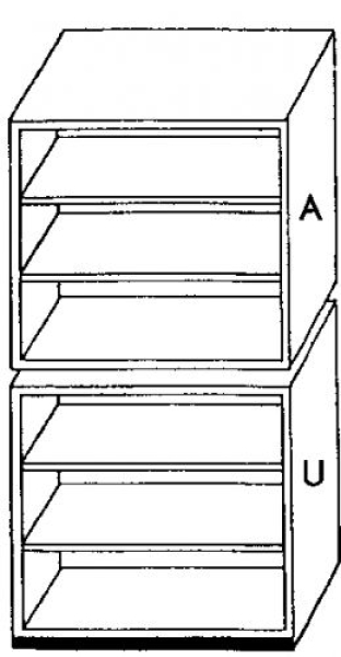 95R 50U | Unterschrank ohne Türen