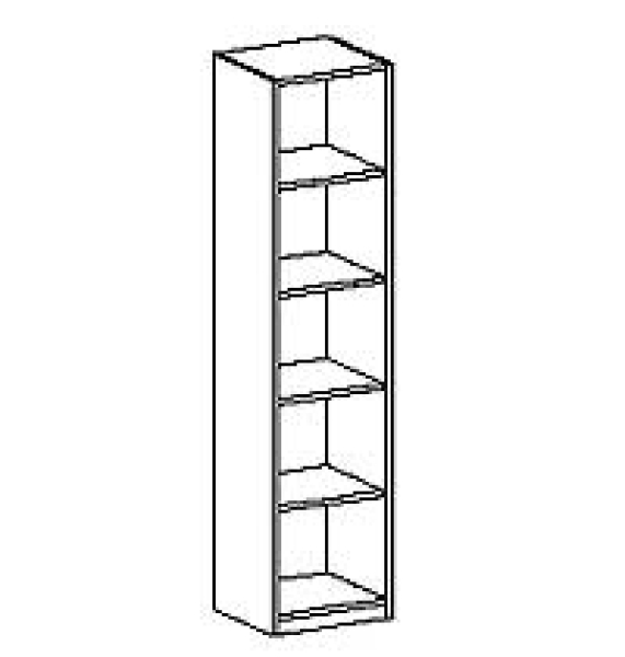 Schrank   BxHxT 45 x 190 x 40 cm