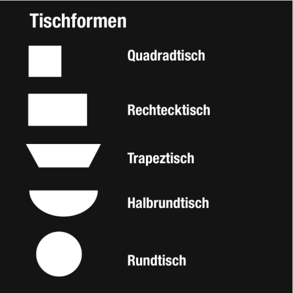 Rundtisch mit Massivholzgestell