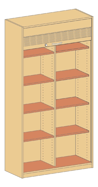 Schrank (4,5 OH)   BxHxT 120 x 190 x 40 cm