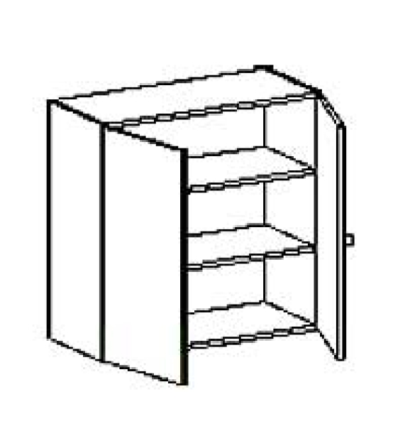 Aufsatzschrank   BxHxT 95 x 92 x 40 cm