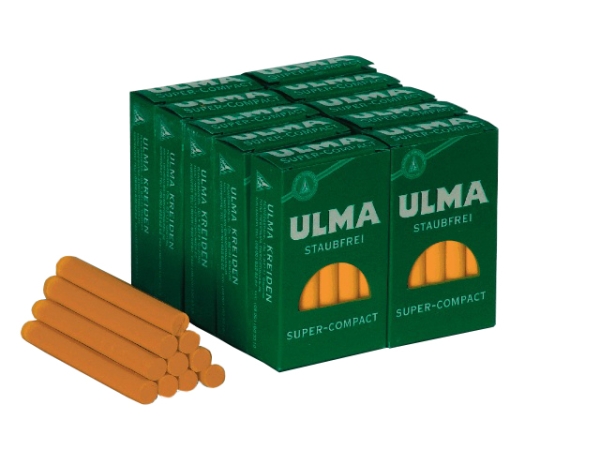 ULMA-Super-C.-Kreide, staubfrei, orange