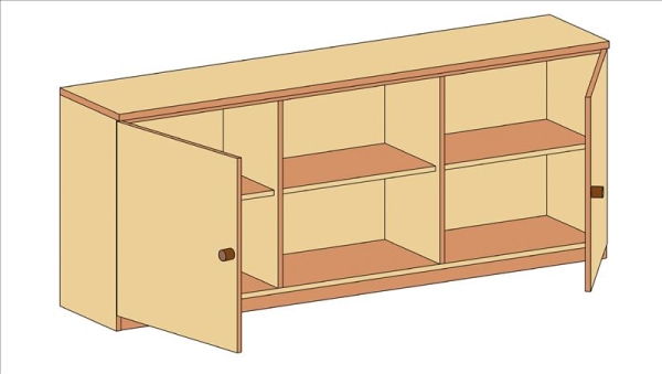 Anrichte   BxHxT 200 x 82,5 x 40 cm